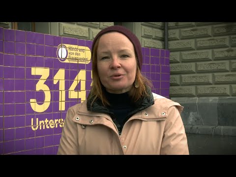 Hände weg von den Frauenrenten! 314&#039;187 Unterschriften übergeben