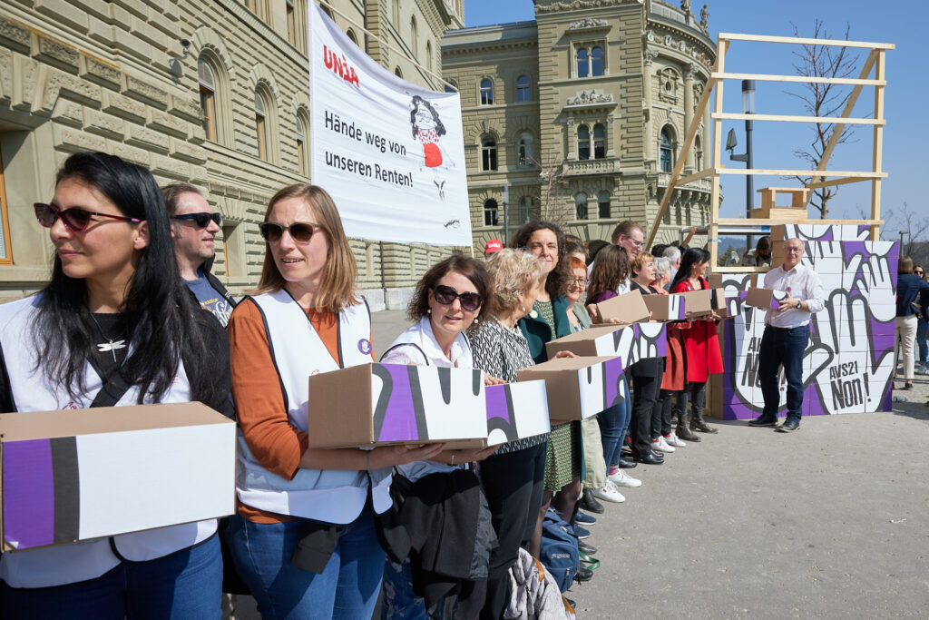 Dépot des signatures du référendum