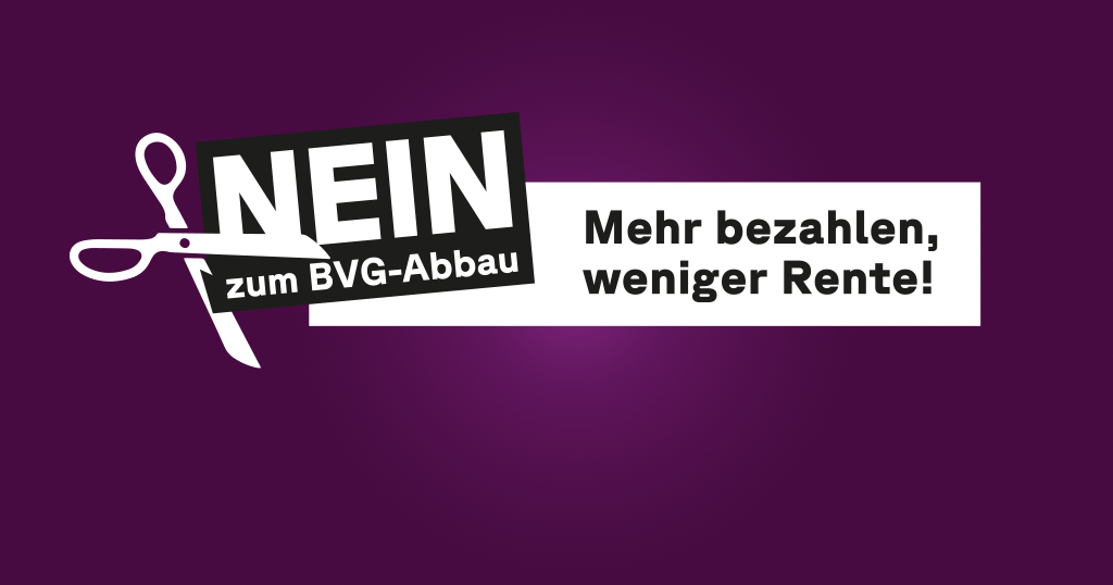 Nein zum BVG-Abbau