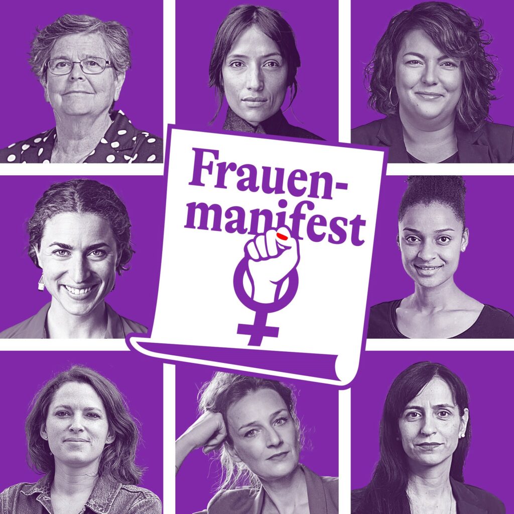 Ruth Dreyfuss, Tamara Funiciello, Vania Alleva, Franziska Schutzbach und weitere Frauen unterstützen das AHV-Manifest